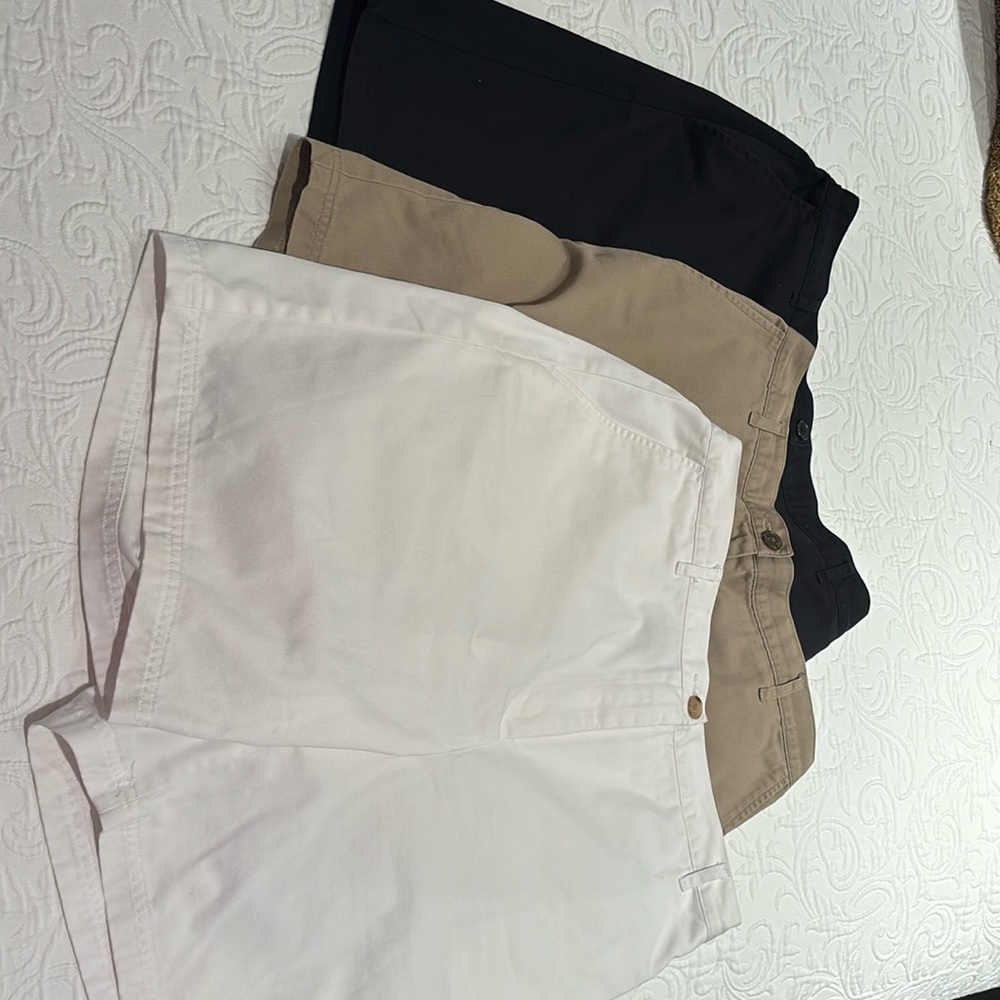 Women’s Lands End Shorts, grouping of 3